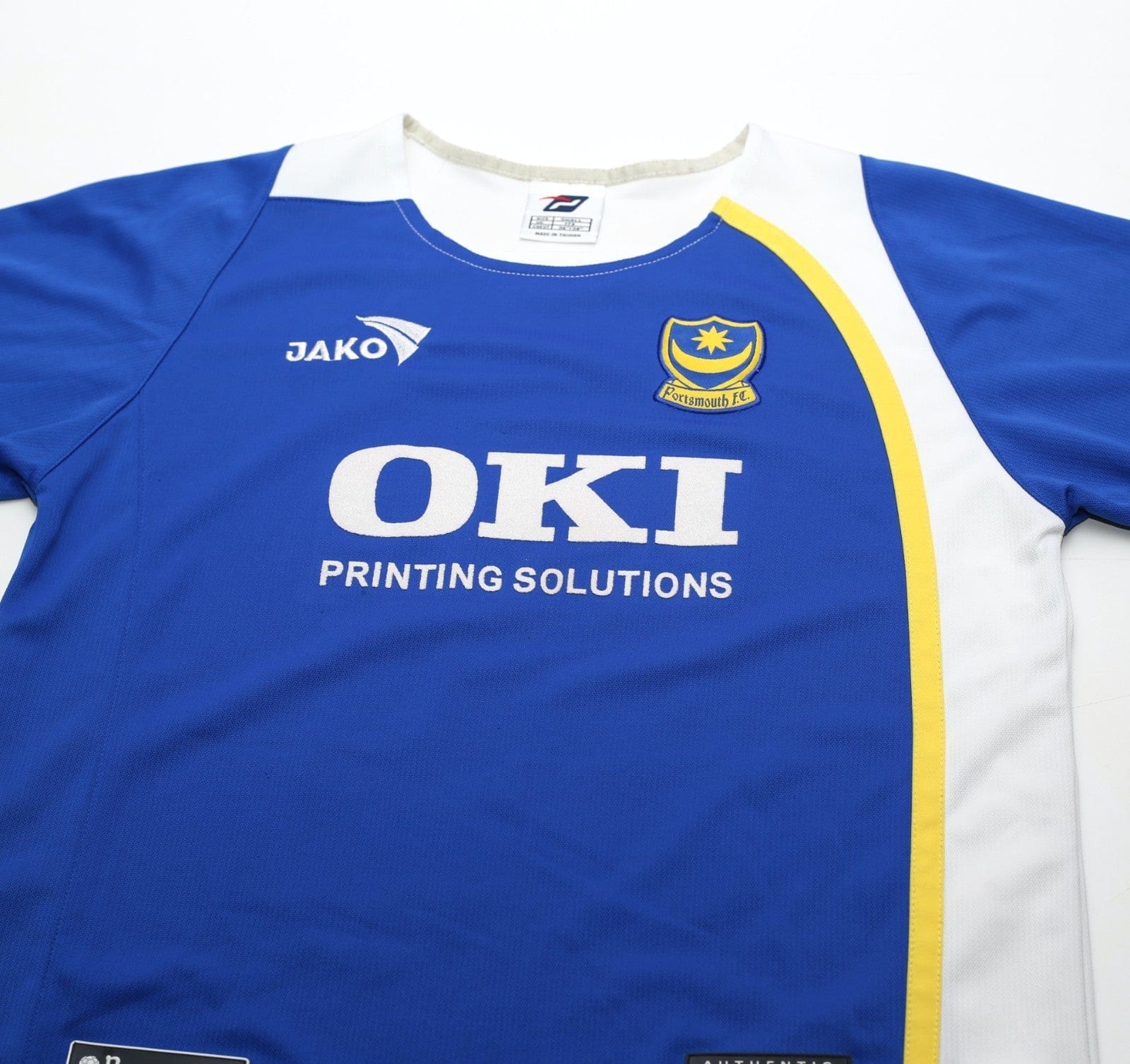 2005/06 LUA LUA #32 Portsmouth Vintage Jako Home Football Shirt (S)