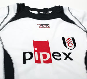 2005/06 McBRIDE #20 Fulham Vintage Airness LS Home Football Shirt (S) USMT