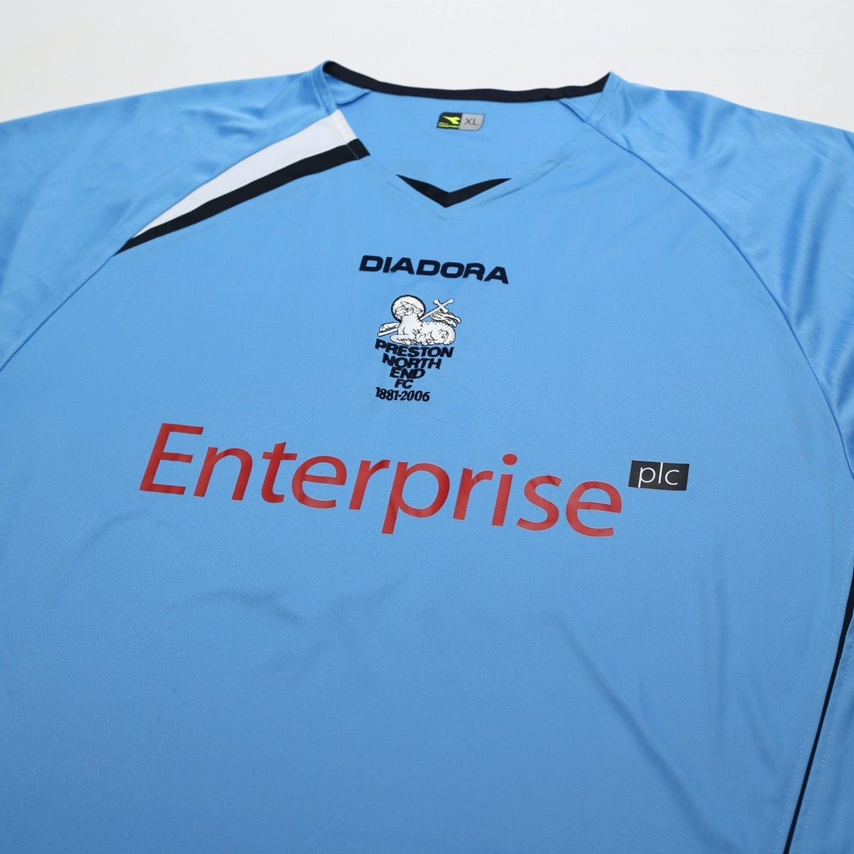 2005/06 Nugent #10 Preston North End Vintage Diadora Away Football Shirt (XL)