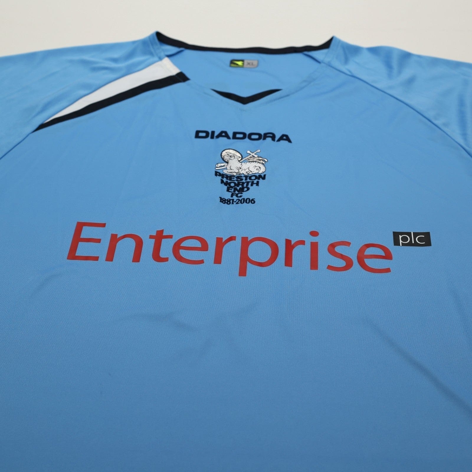 2005/06 Nugent #10 Preston North End Vintage Diadora Away Football Shirt (XL)