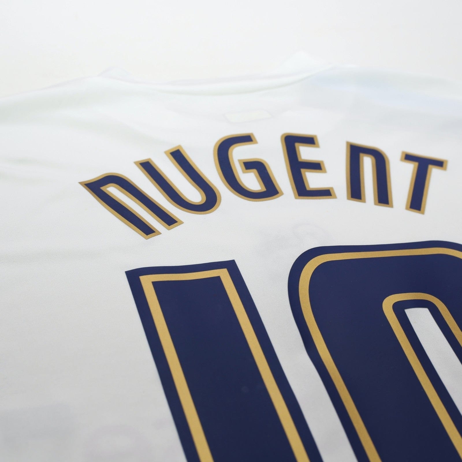 2005/06 Nugent #10 Preston North End Vintage Diadora Home Football Shirt (L)