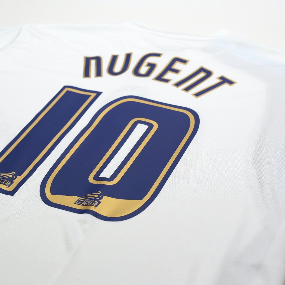 2005/06 Nugent #10 Preston North End Vintage Diadora Home Football Shirt (L)