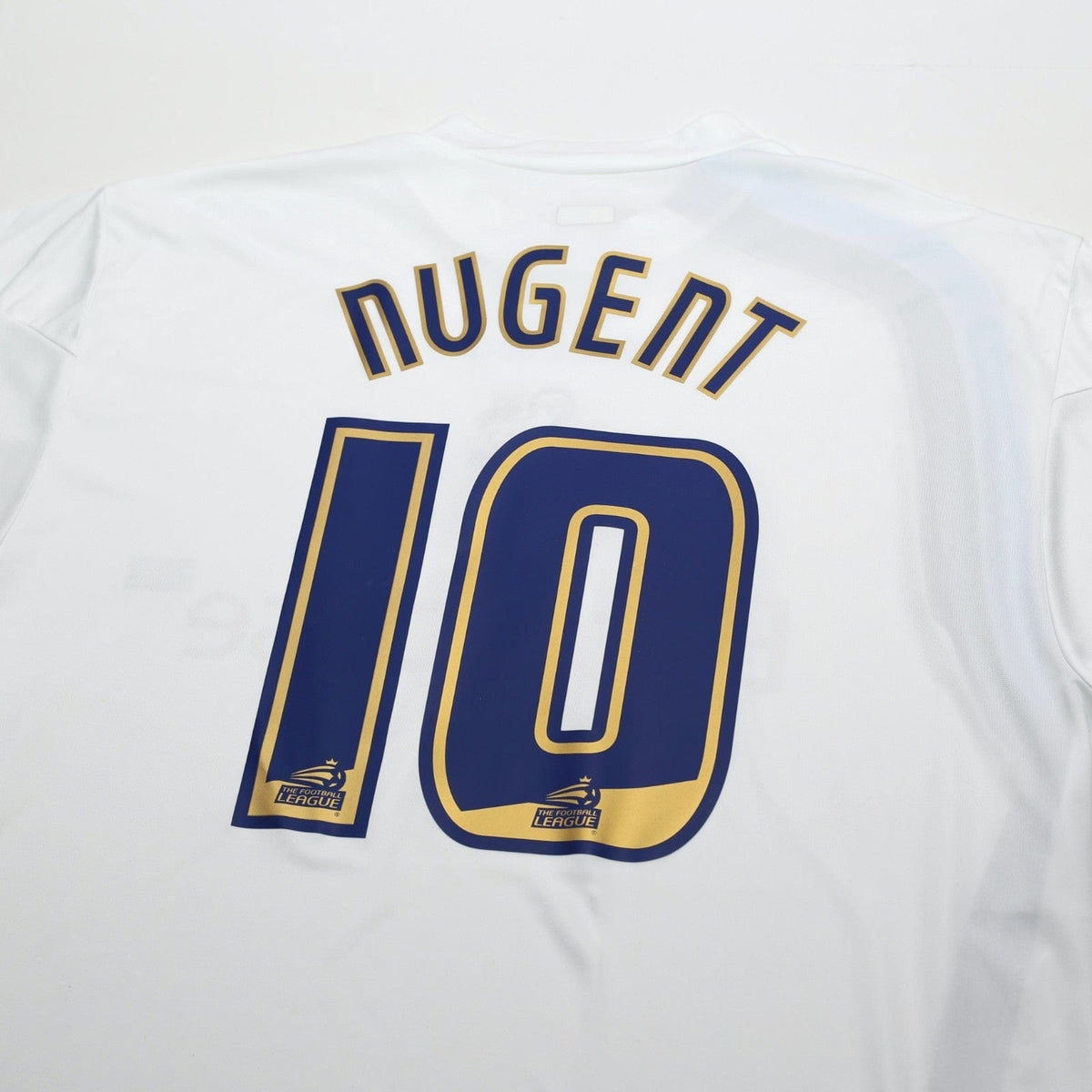 2005/06 Nugent #10 Preston North End Vintage Diadora Home Football Shirt (L)