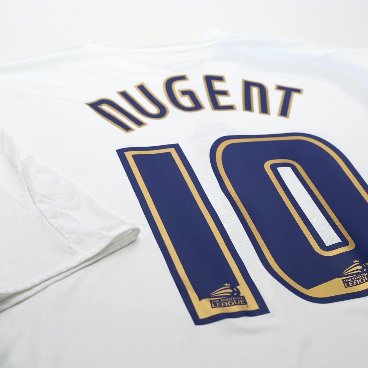 2005/06 Nugent #10 Preston North End Vintage Diadora Home Football Shirt (L)