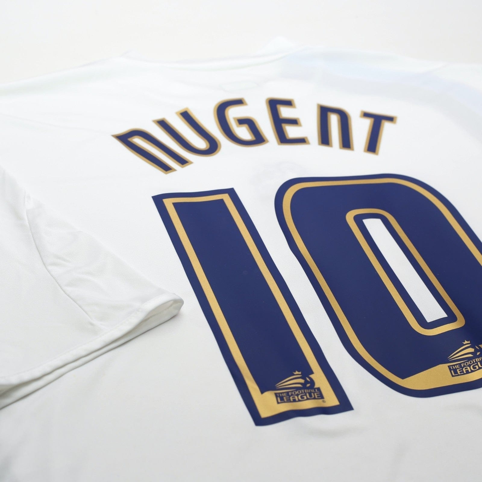 2005/06 Nugent #10 Preston North End Vintage Diadora Home Football Shirt (L)