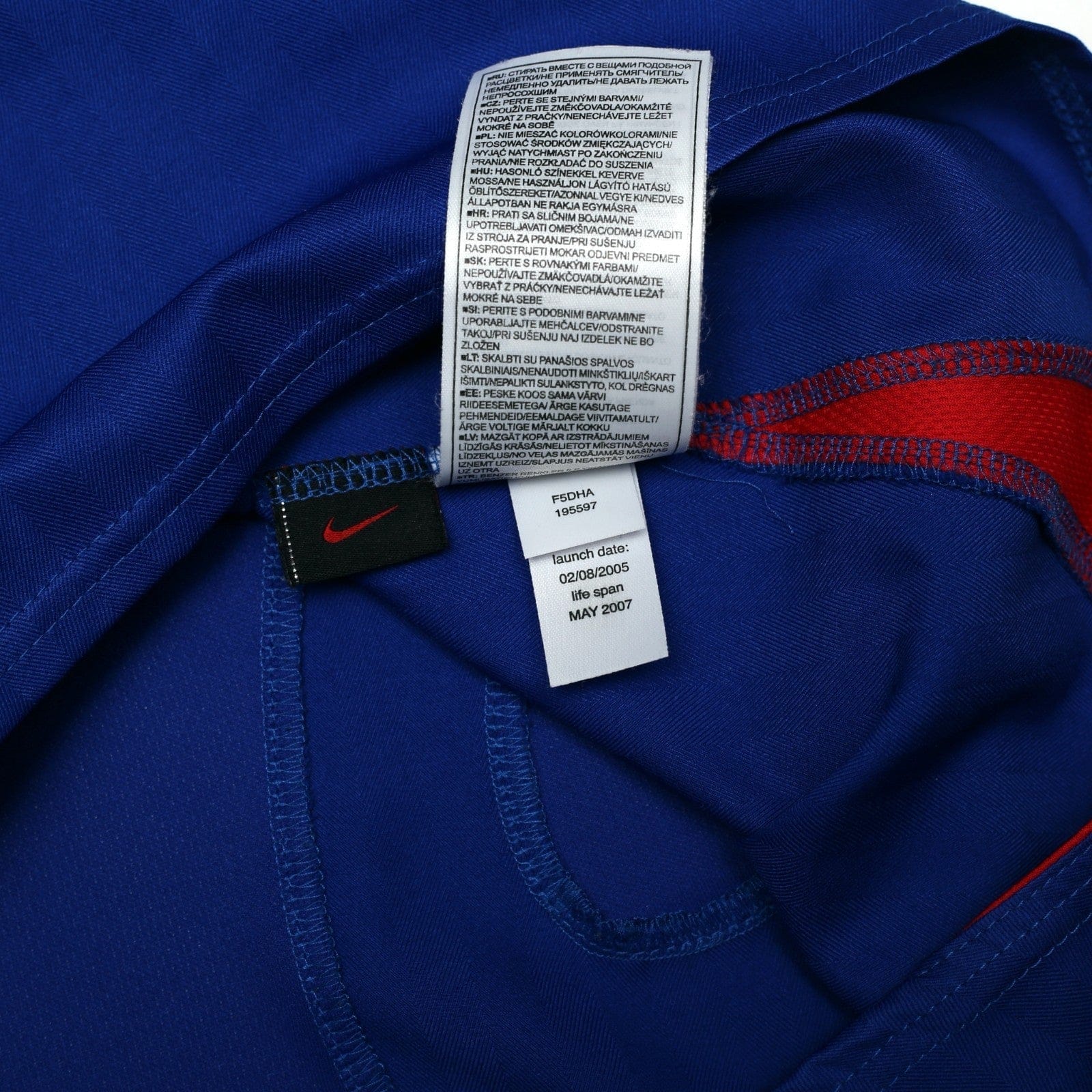 2005/06 Park Ji-Sung #13 Manchester United Vintage Nike Away Football Shirt (L)