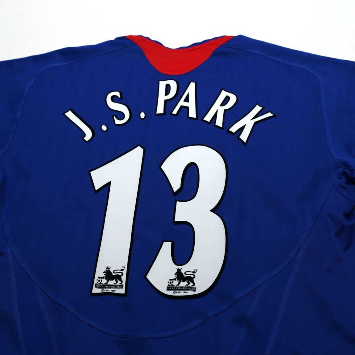 2005/06 Park Ji-Sung #13 Manchester United Vintage Nike Away Football Shirt (L)