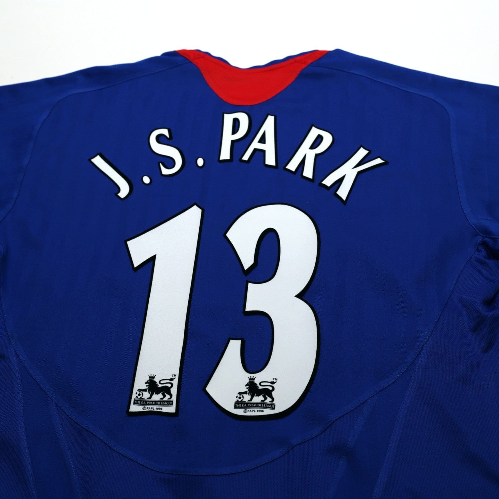 2005/06 Park Ji-Sung #13 Manchester United Vintage Nike Away Football Shirt (L)