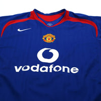 2005/06 Park Ji-Sung #13 Manchester United Vintage Nike Away Football Shirt (L)