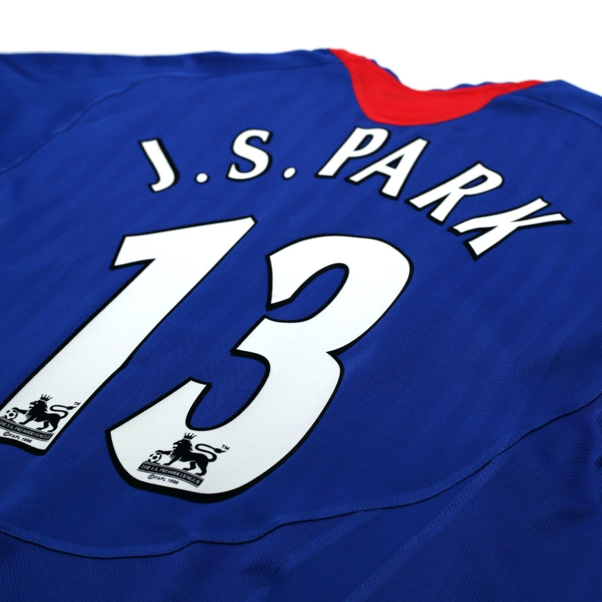 2005/06 Park Ji-Sung #13 Manchester United Vintage Nike Away Football Shirt (L)