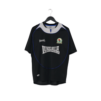 2005/06 PEDERSEN #12 Blackburn Rovers Vintage Lonsdale Away Football Shirt (M)