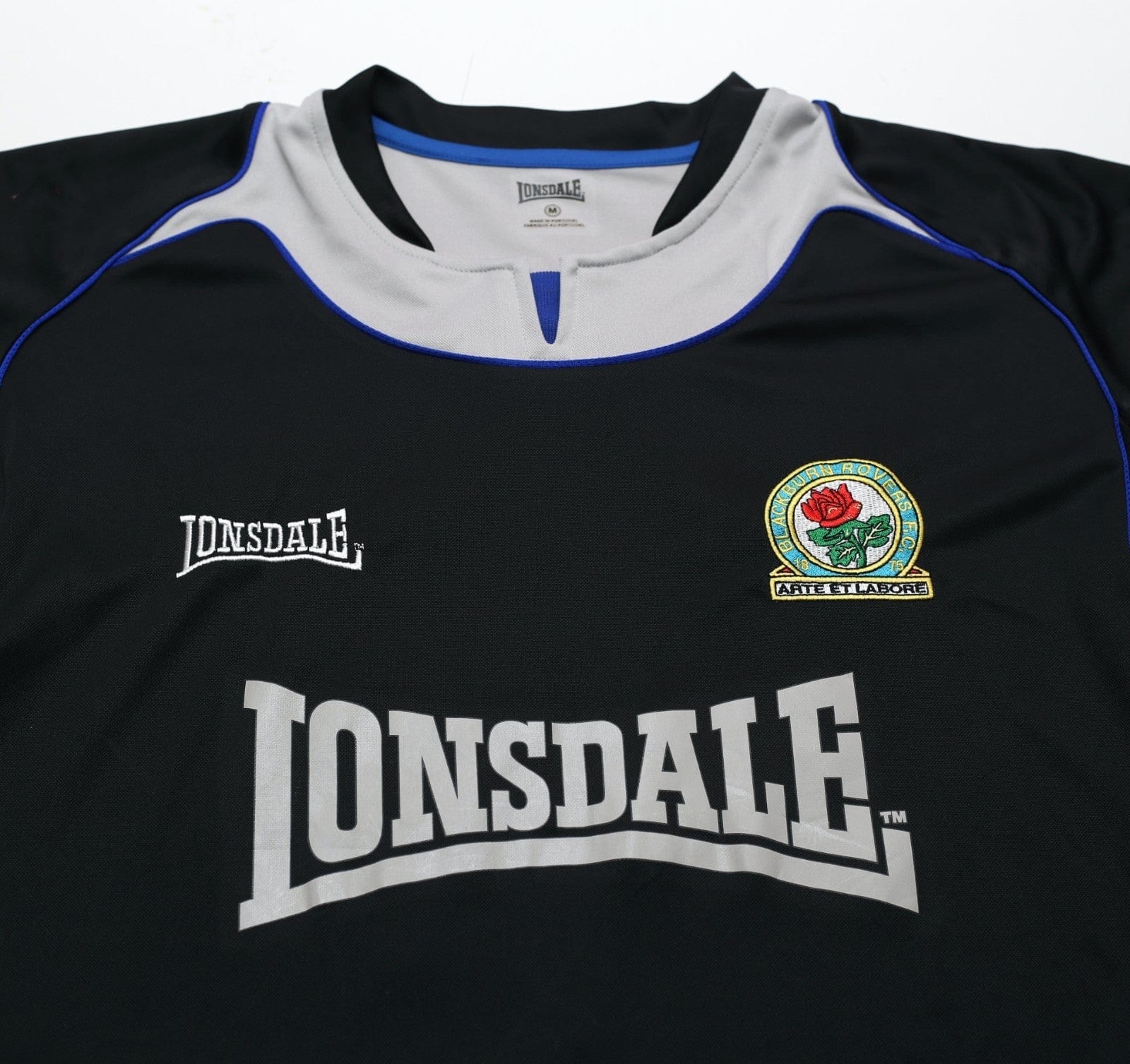 2005/06 PEDERSEN #12 Blackburn Rovers Vintage Lonsdale Away Football Shirt (M)