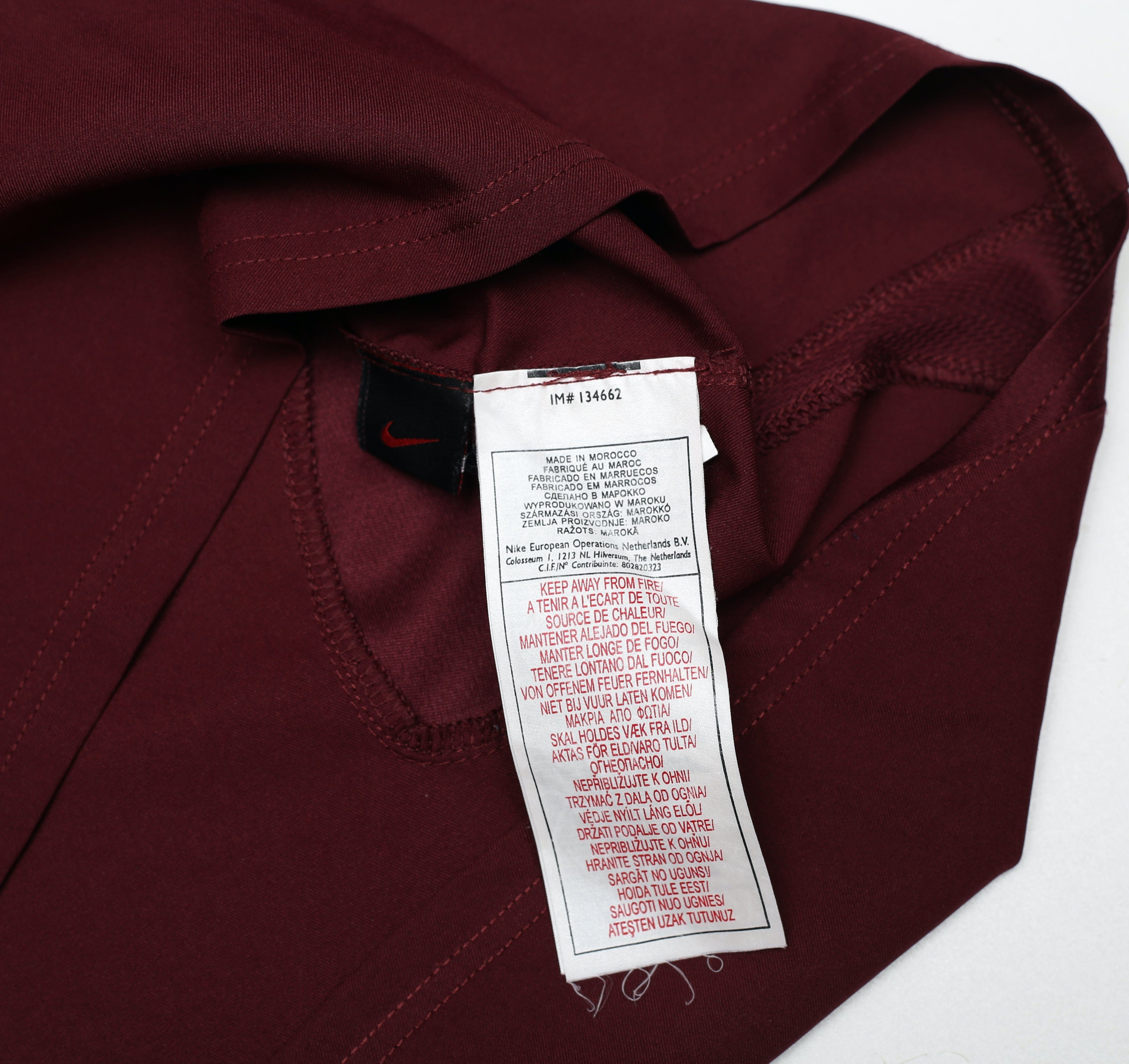 2005/06 PIRES #7 Arsenal Vintage Nike UCL Home Football Shirt Jersey (S)