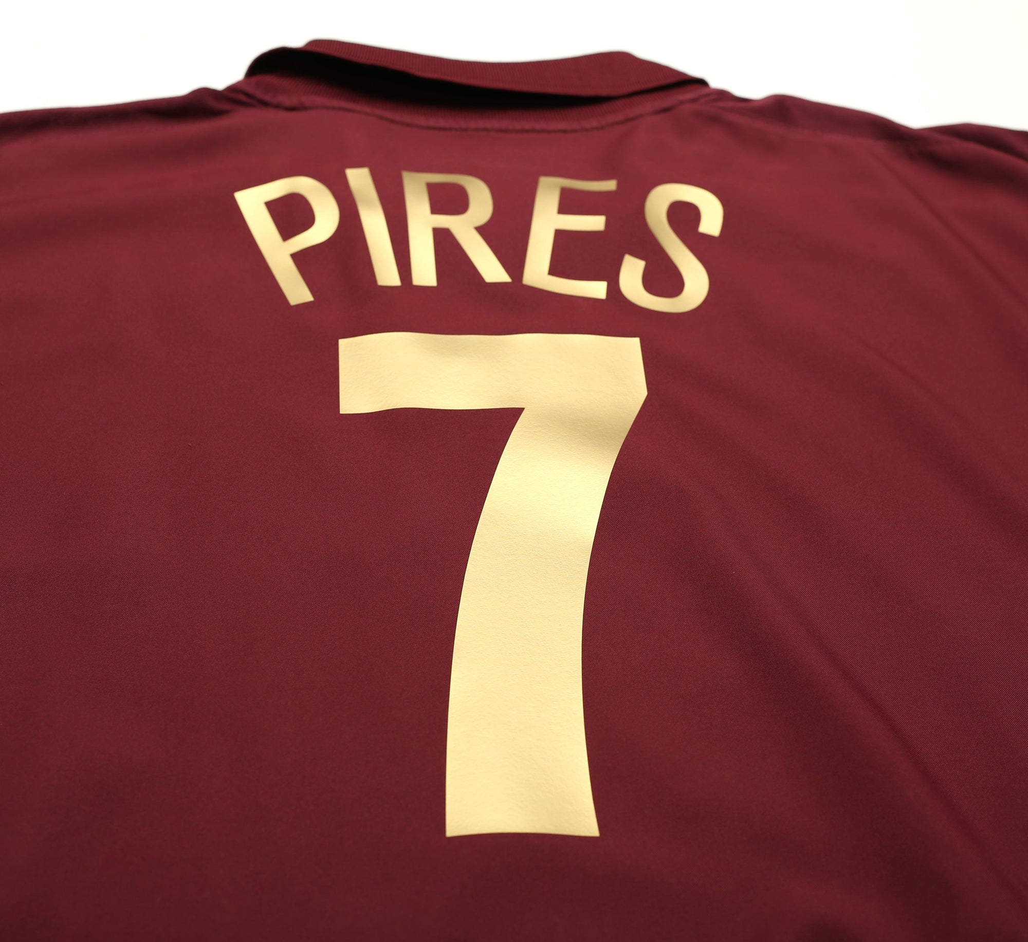 2005/06 PIRES #7 Arsenal Vintage Nike UCL Home Football Shirt Jersey (XXL)