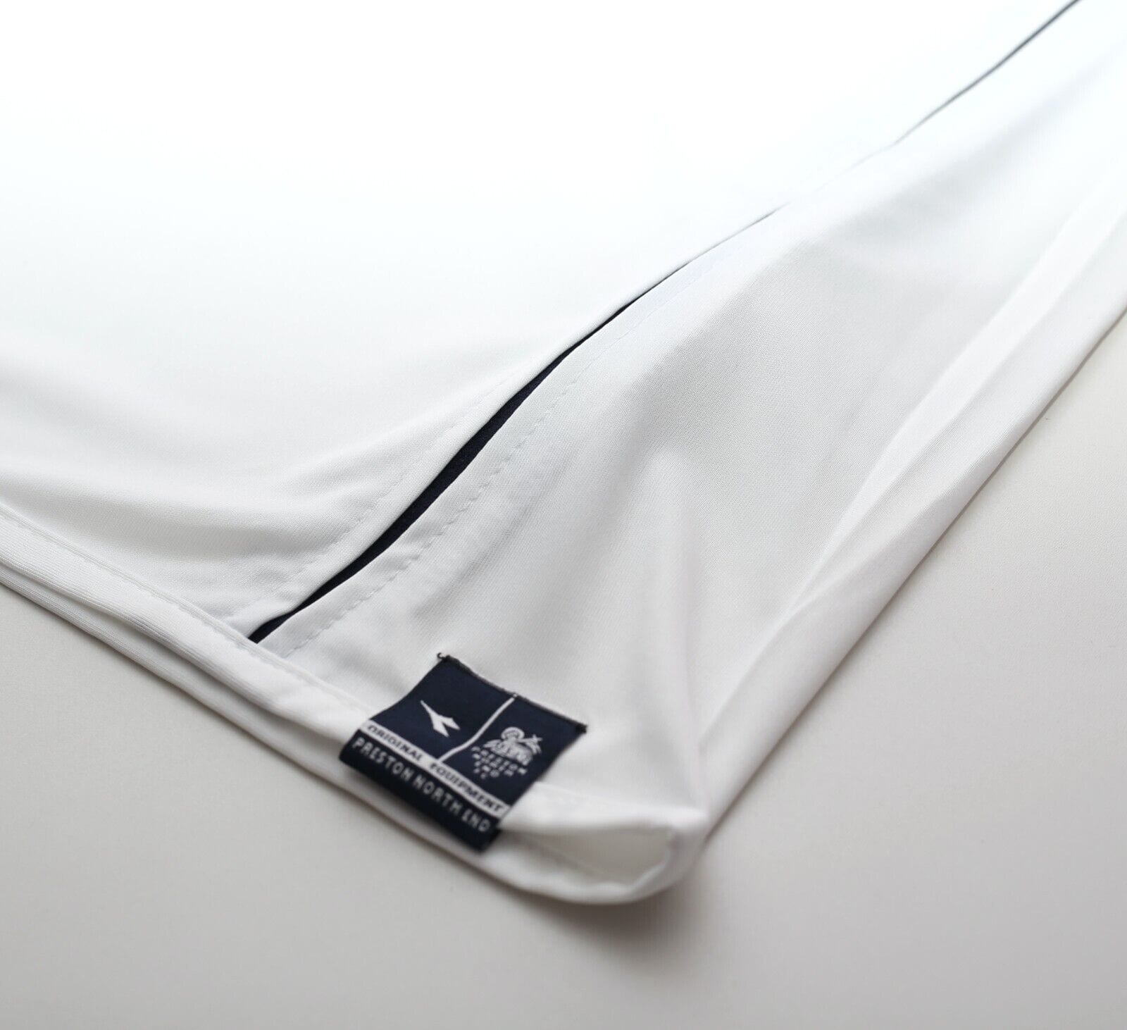 2005/06 PRESTON NORTH END Vintage Diadora Football Shirt (L) BNWT