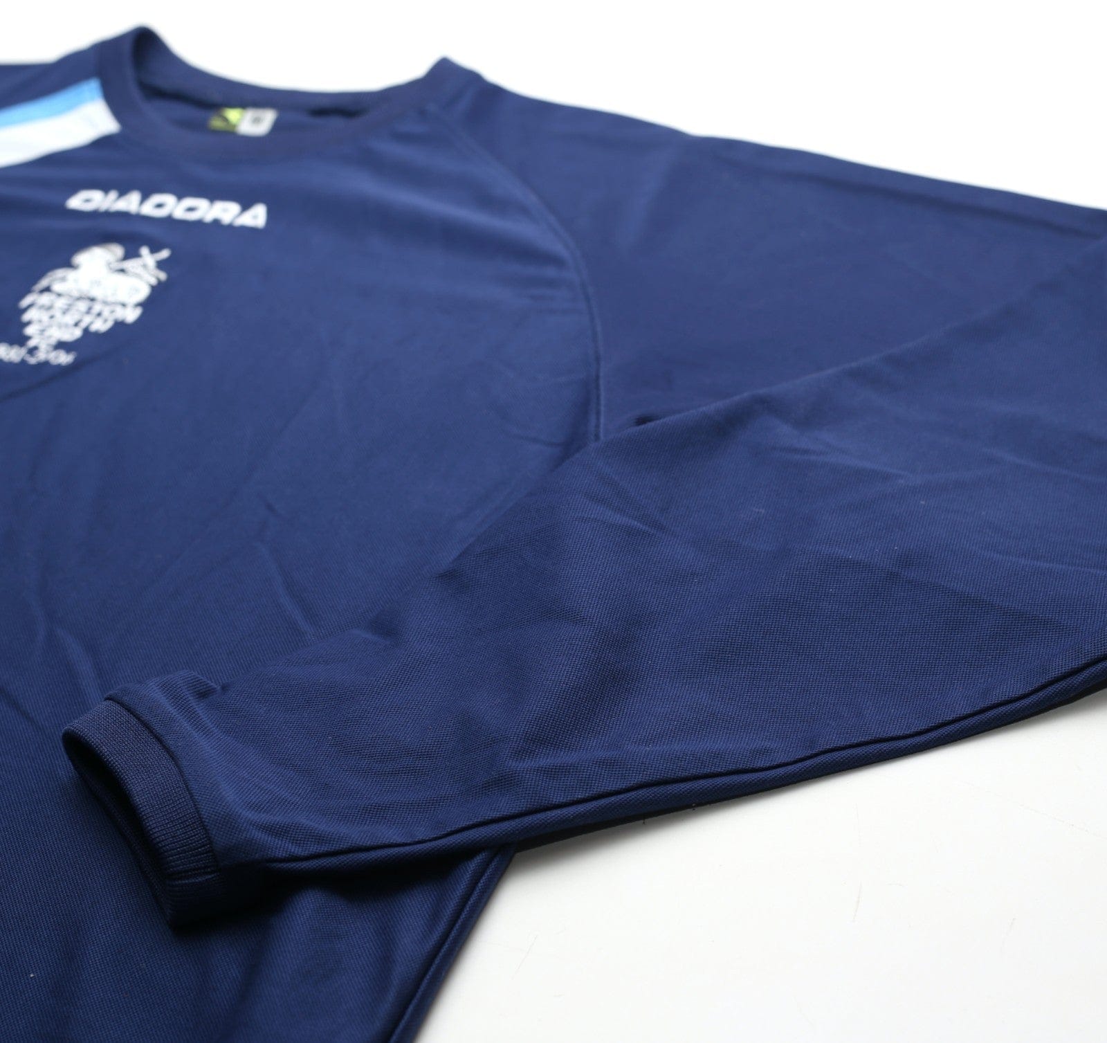 2005/06 PRESTON NORTH END Vintage Diadora Football Training Sweatshirt (M)