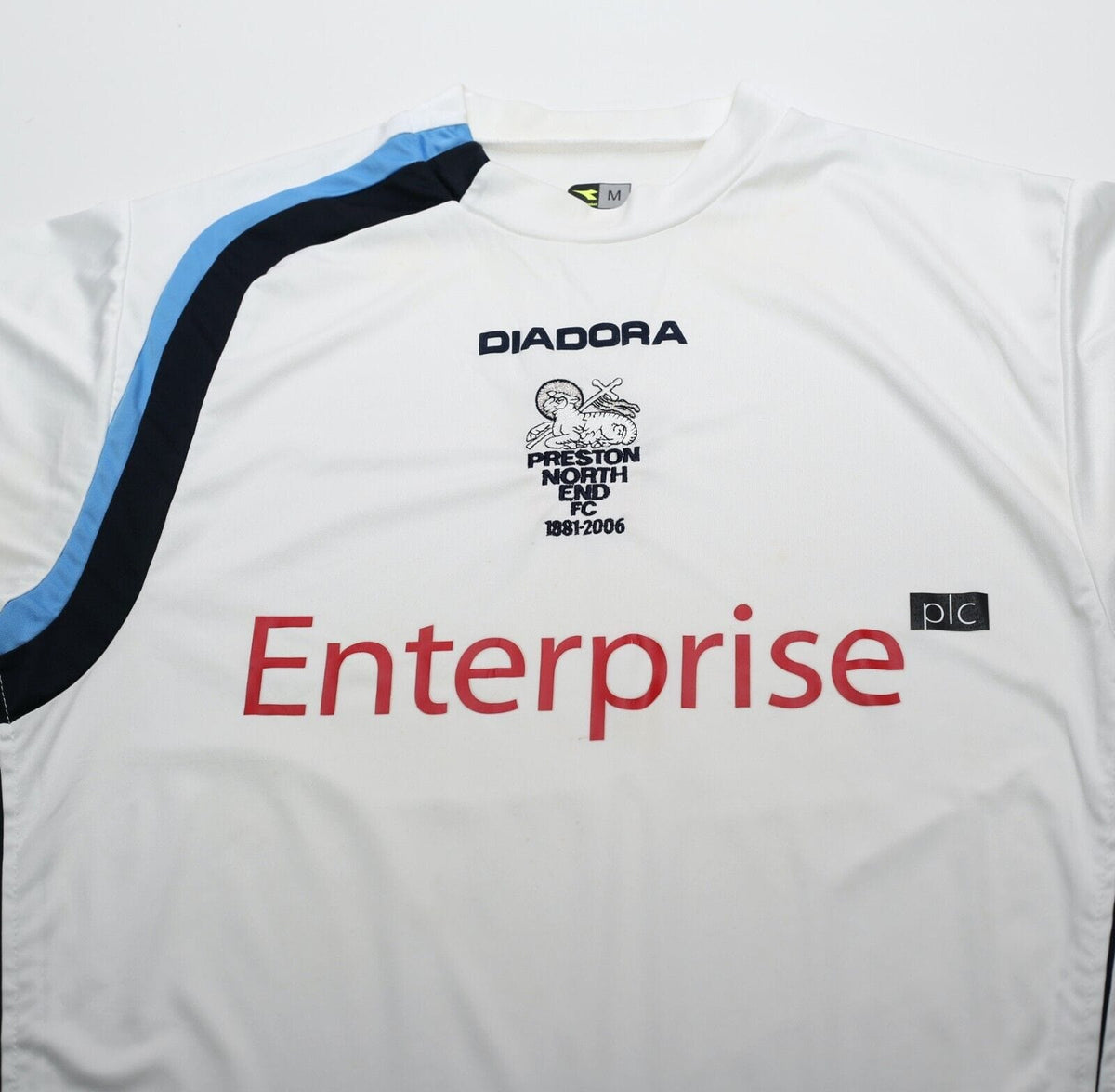 2005/06 PRESTON NORTH END Vintage Diadora Home Football Shirt (M)