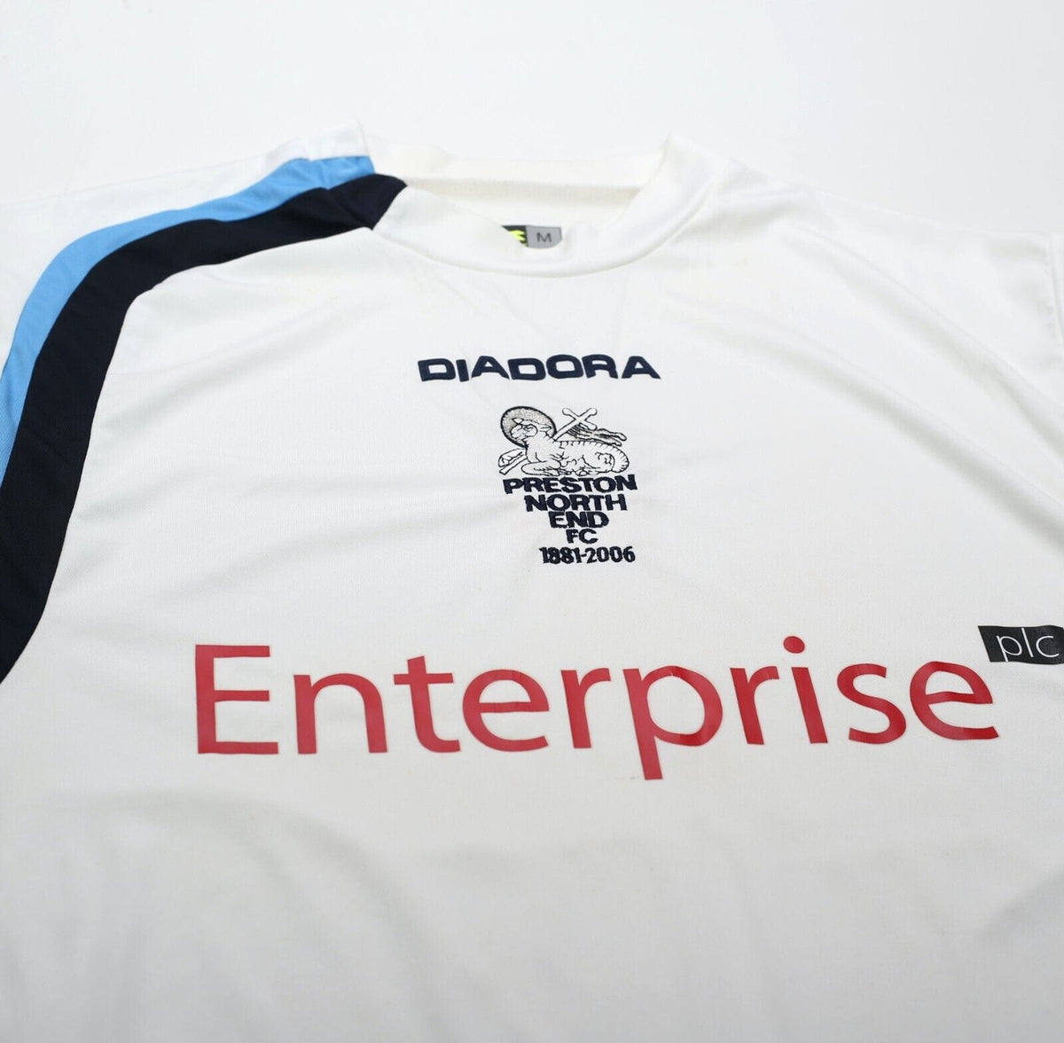 2005/06 PRESTON NORTH END Vintage Diadora Home Football Shirt (M)