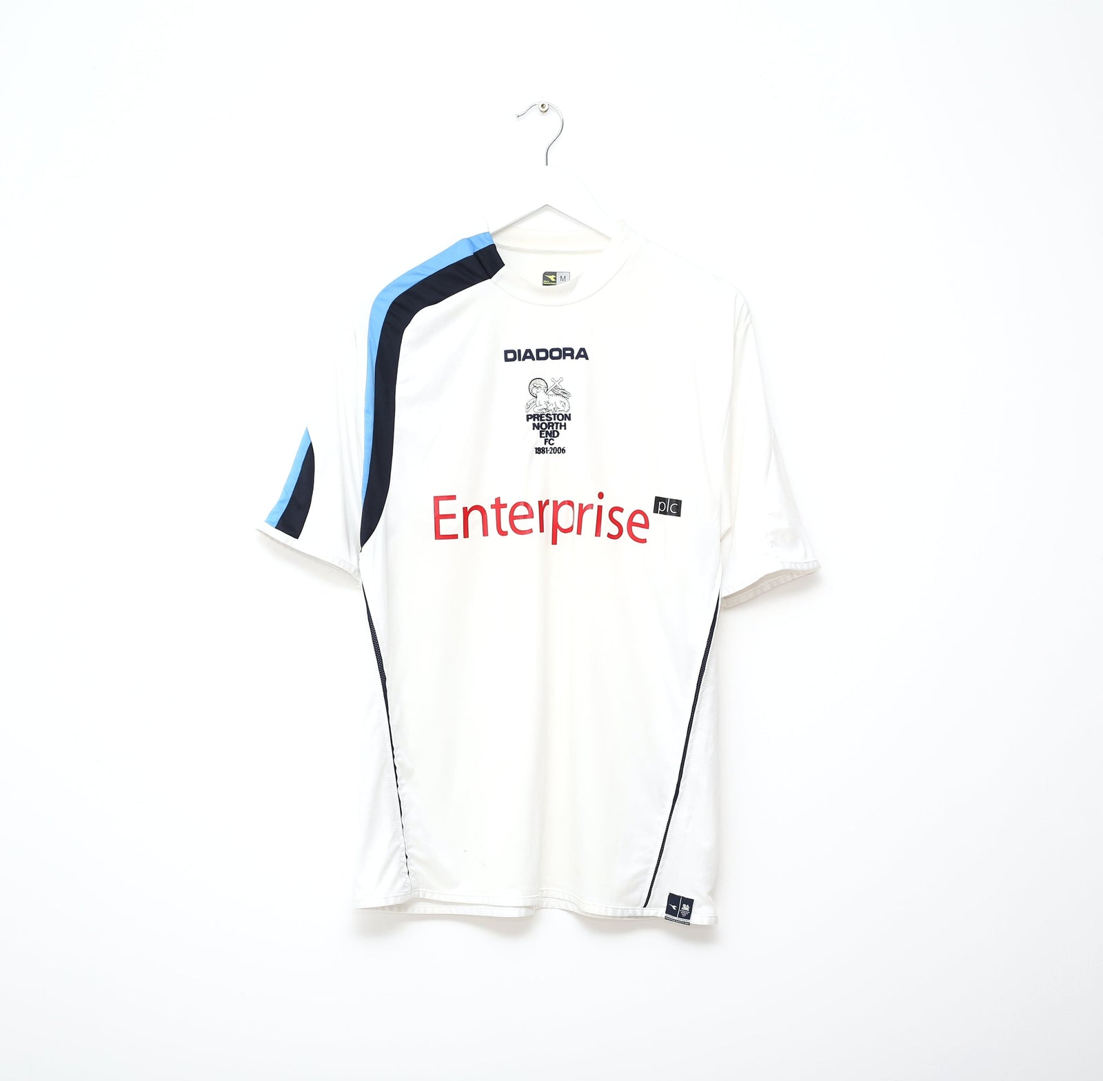 2005/06 PRESTON NORTH END Vintage Diadora Home Football Shirt (M)