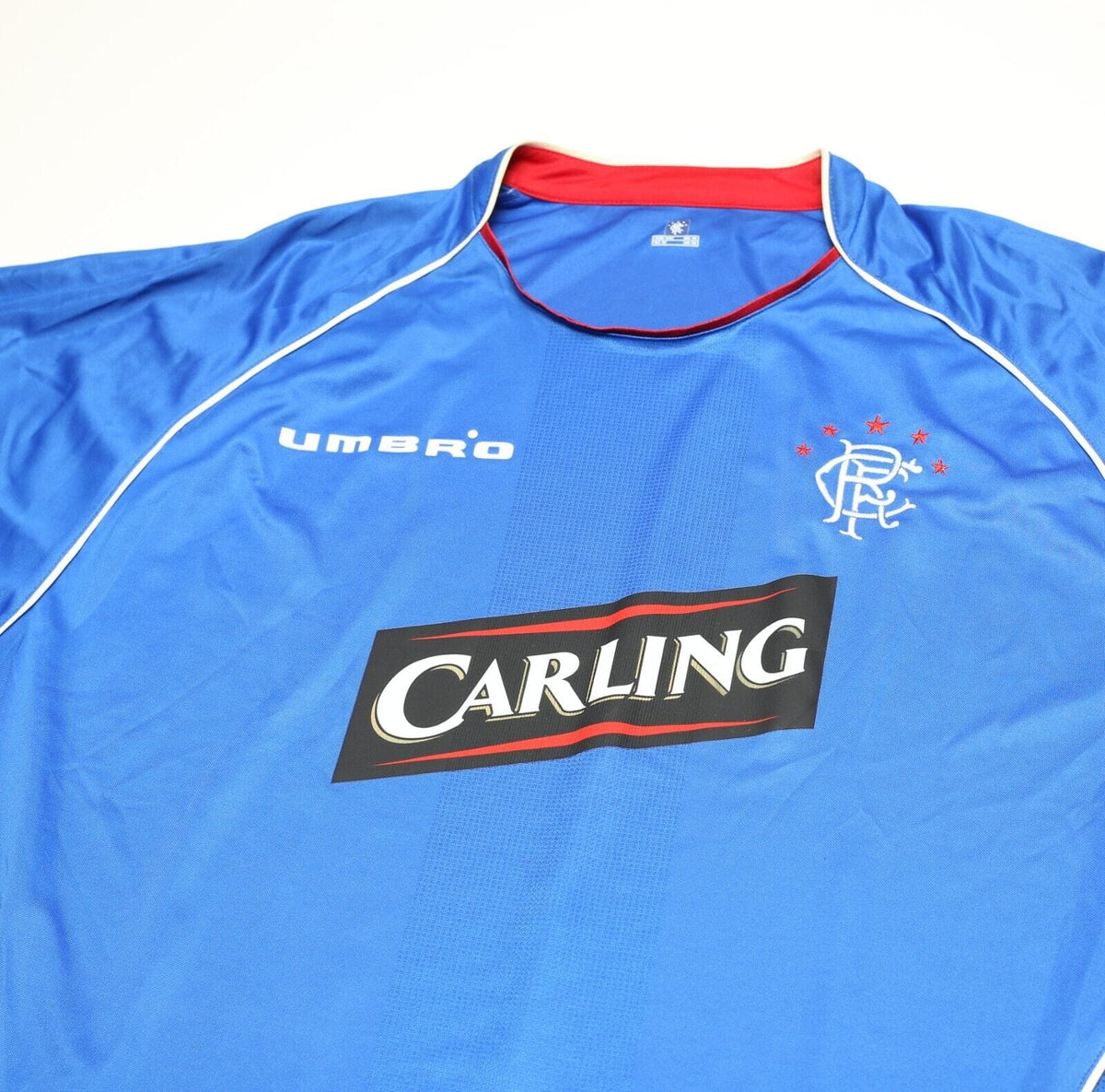 2005/06 RANGERS Vintage Umbro Home Football Shirt Jersey (XXL)