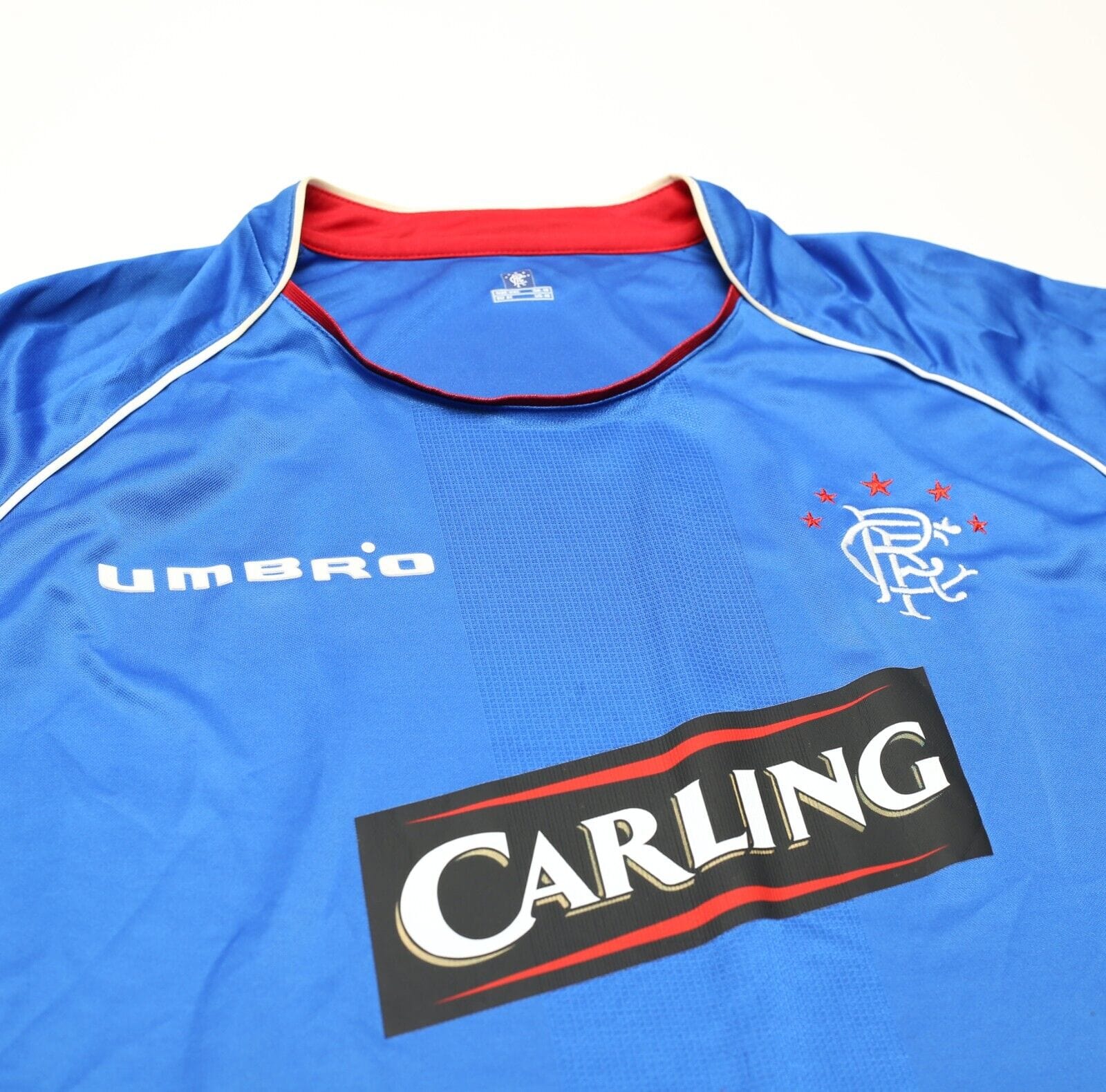 2005/06 RANGERS Vintage Umbro Home Football Shirt Jersey (XXL)