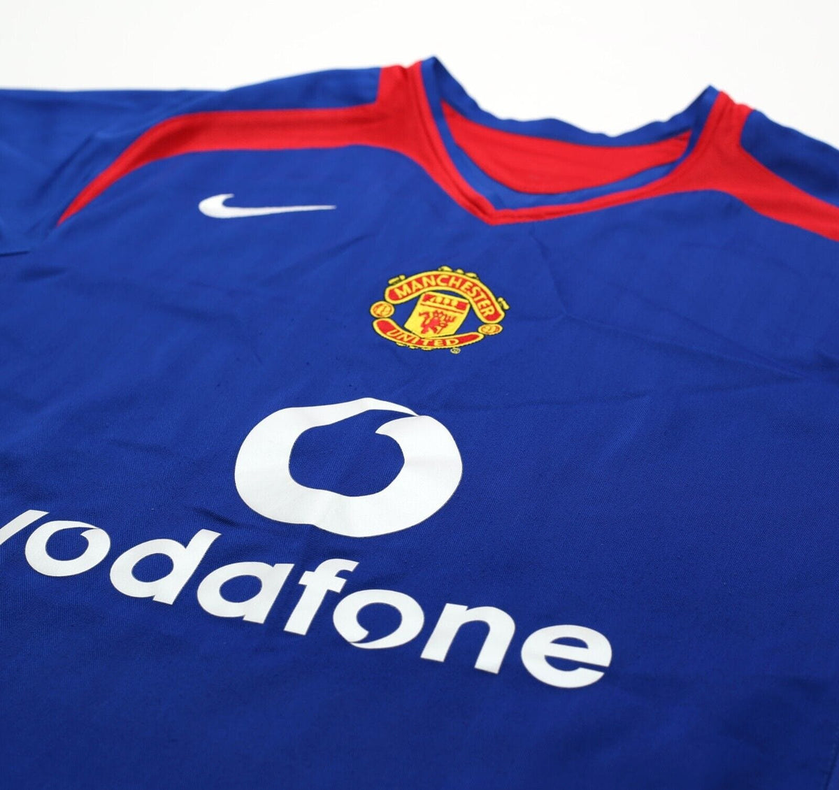 2005/06 RONALDO #7 Manchester United Vintage Nike Away Football Shirt (L)