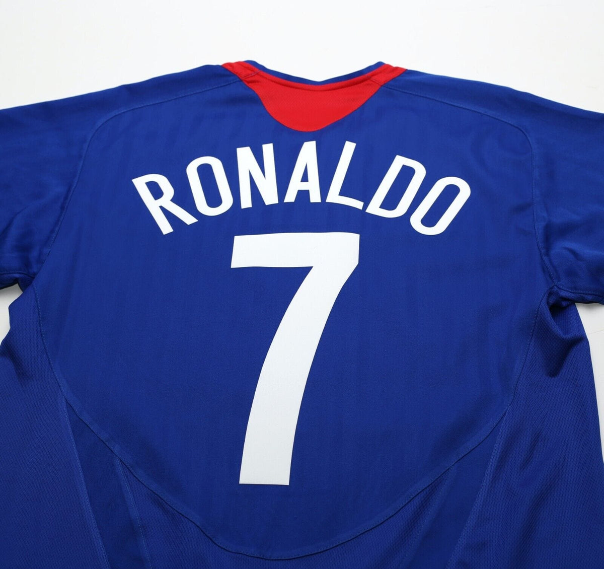 2005/06 RONALDO #7 Manchester United Vintage Nike Away Football Shirt (L)