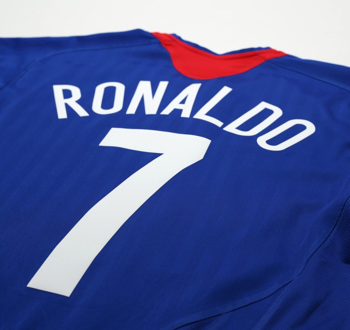 2005/06 RONALDO #7 Manchester United Vintage Nike Away Football Shirt (L)