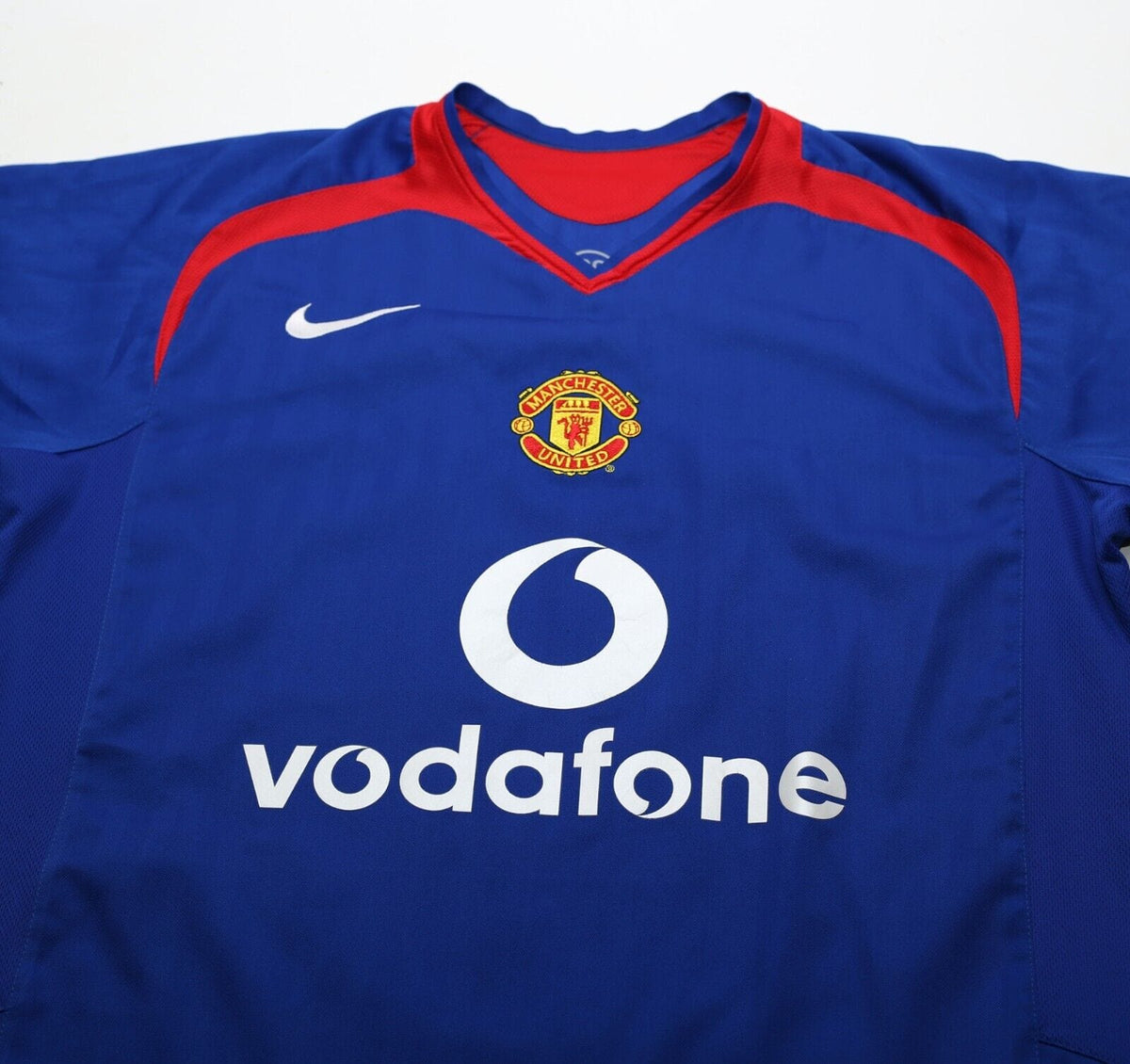 2005/06 RONALDO #7 Manchester United Vintage Nike Away Football Shirt (M)