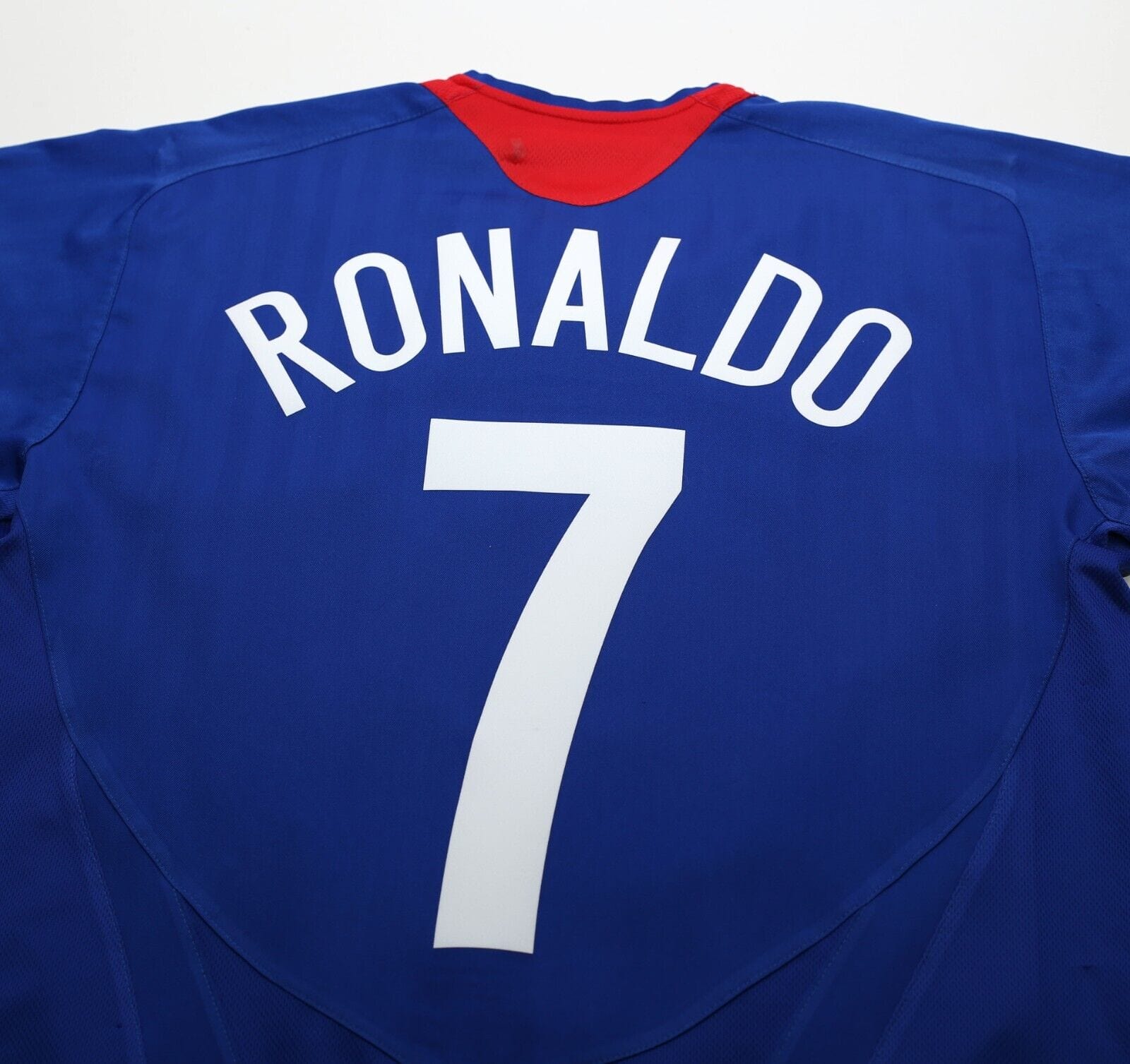 2005/06 RONALDO #7 Manchester United Vintage Nike Away Football Shirt (M)