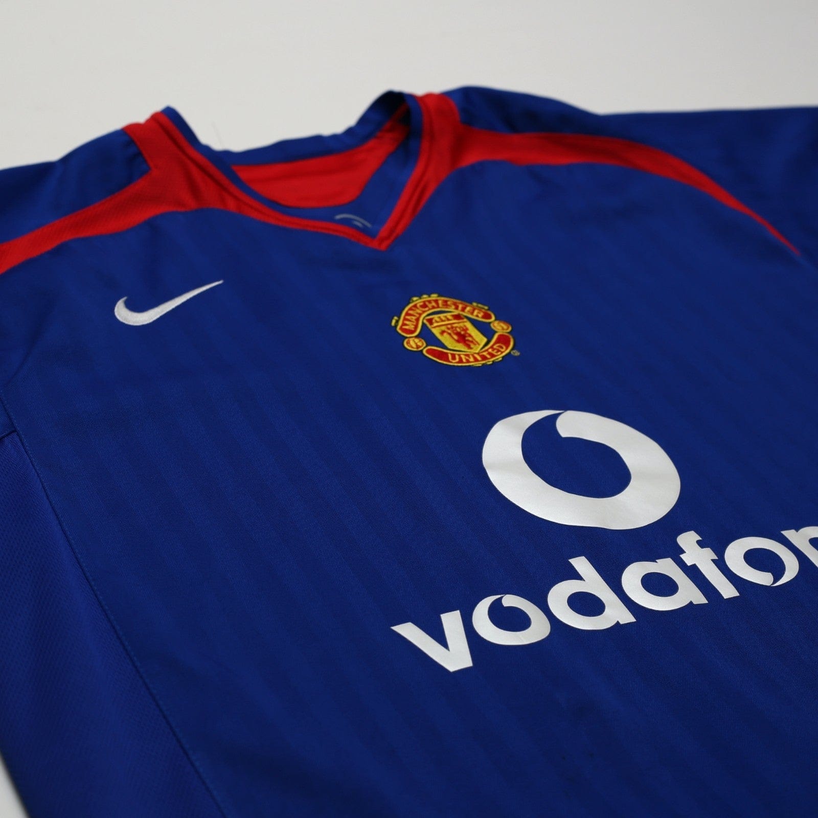 2005/06 Ronaldo #7 Manchester United Vintage Nike Away Football Shirt (XL)