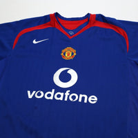 2005/06 Ronaldo #7 Manchester United Vintage Nike Away Football Shirt (XL)