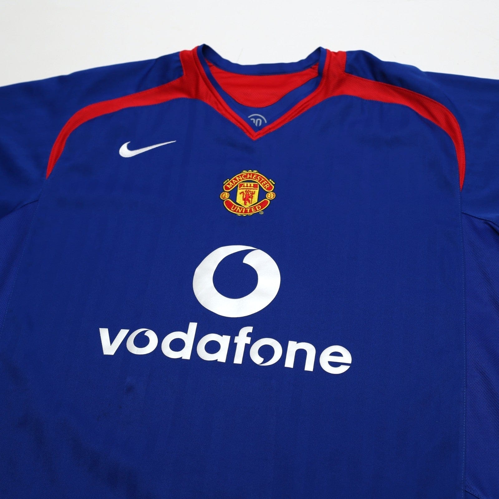 2005/06 Ronaldo #7 Manchester United Vintage Nike Away Football Shirt (XL)