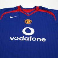 2005/06 Ronaldo #7 Manchester United Vintage Nike Away Football Shirt (XL)