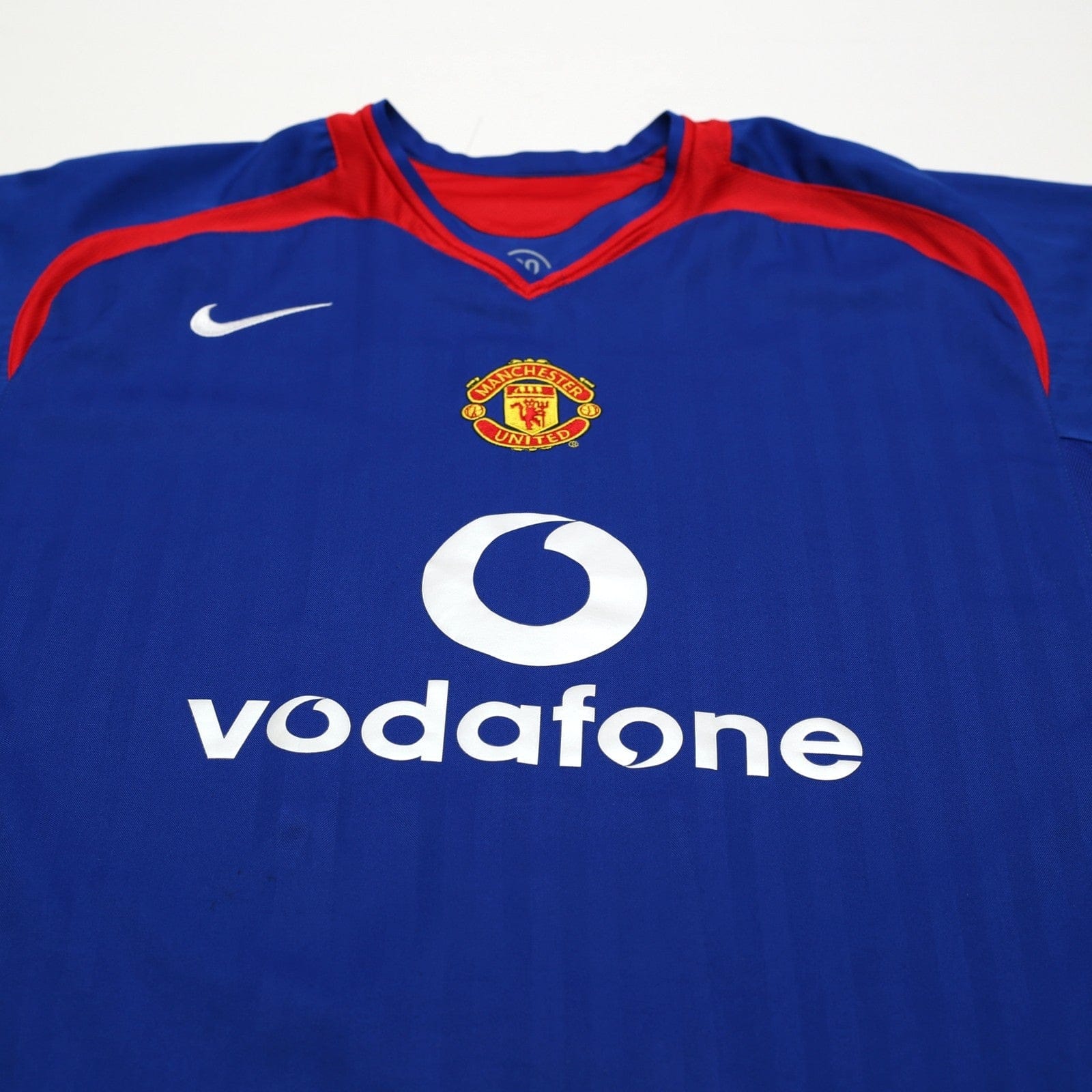 2005/06 Ronaldo #7 Manchester United Vintage Nike Away Football Shirt (XL)