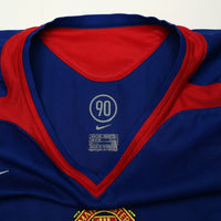 2005/06 Ronaldo #7 Manchester United Vintage Nike Away Football Shirt (XXL)