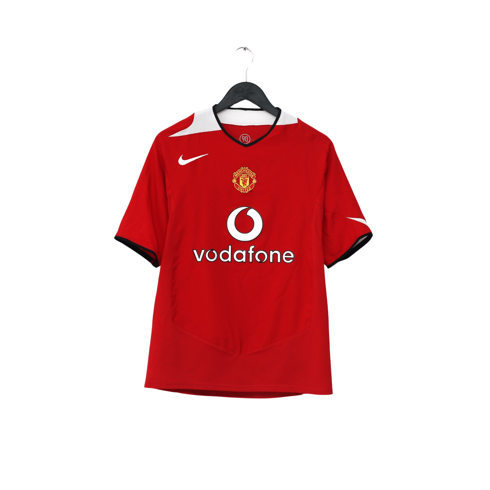 2005/06 Rooney #8 Manchester United Vintage Nike Home Football Shirt (M)