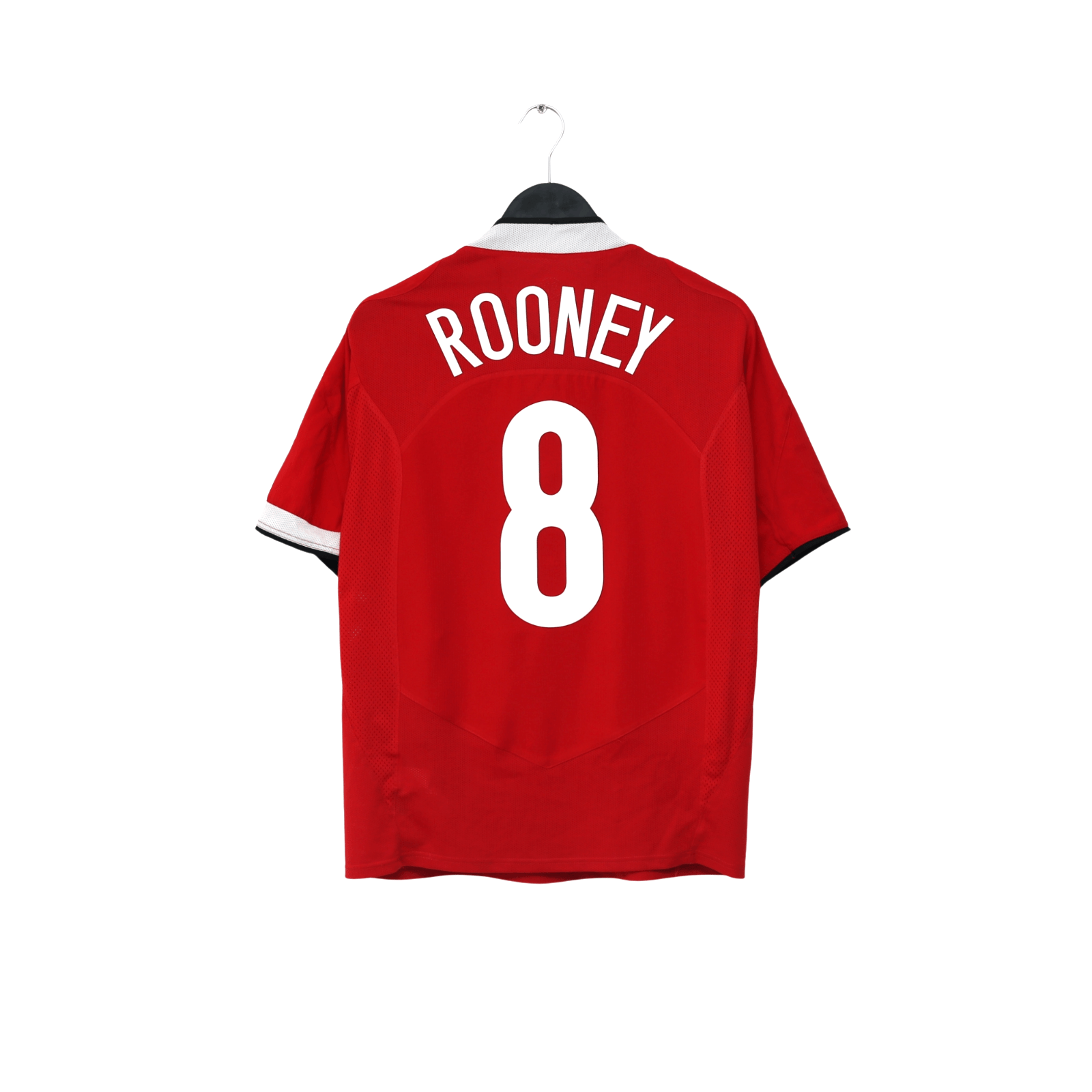 2005/06 Rooney #8 Manchester United Vintage Nike Home Football Shirt (M)
