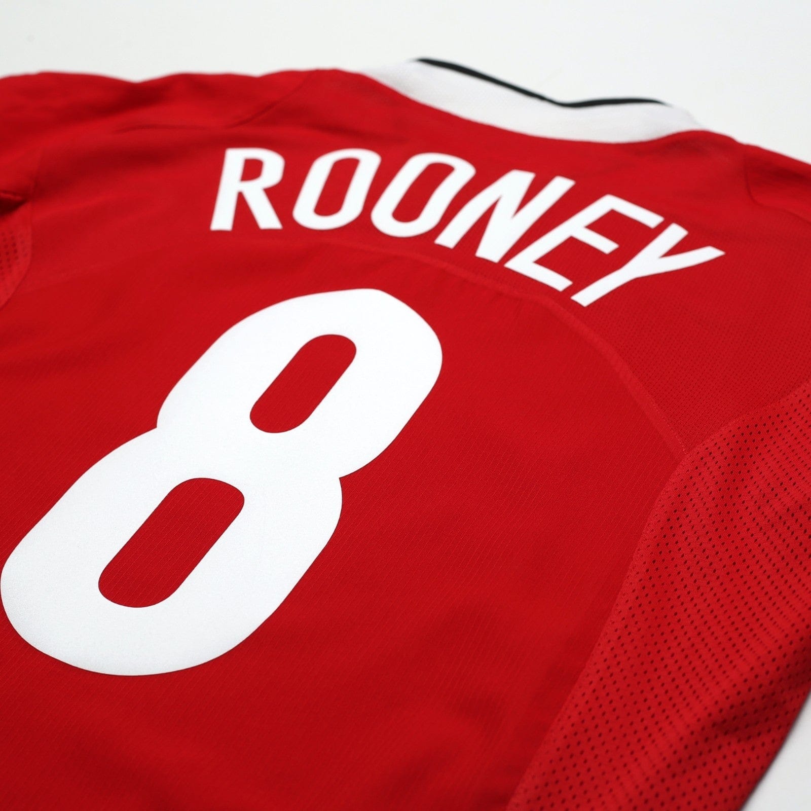 2005/06 Rooney #8 Manchester United Vintage Nike Home Football Shirt (M)