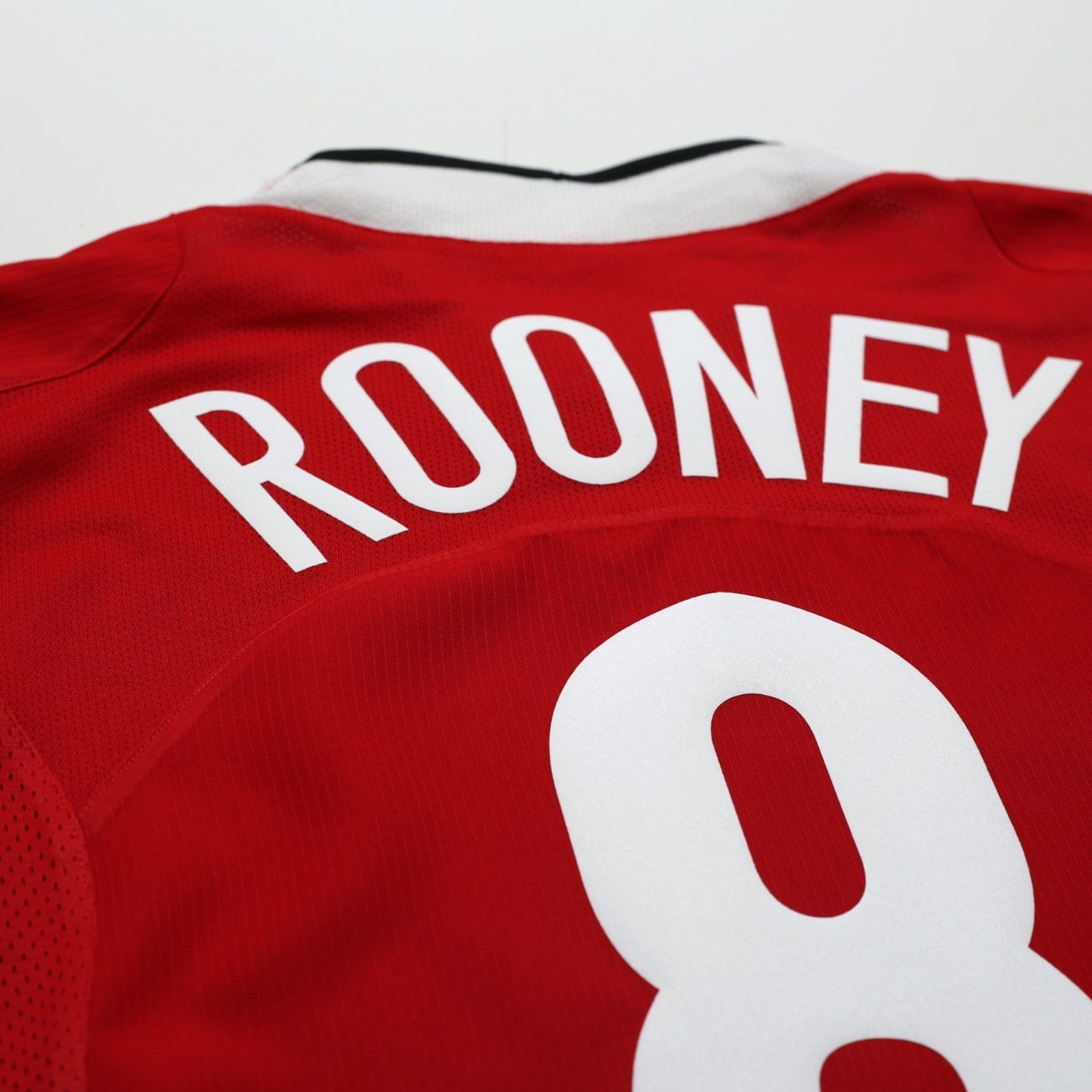 2005/06 Rooney #8 Manchester United Vintage Nike Home Football Shirt (M)