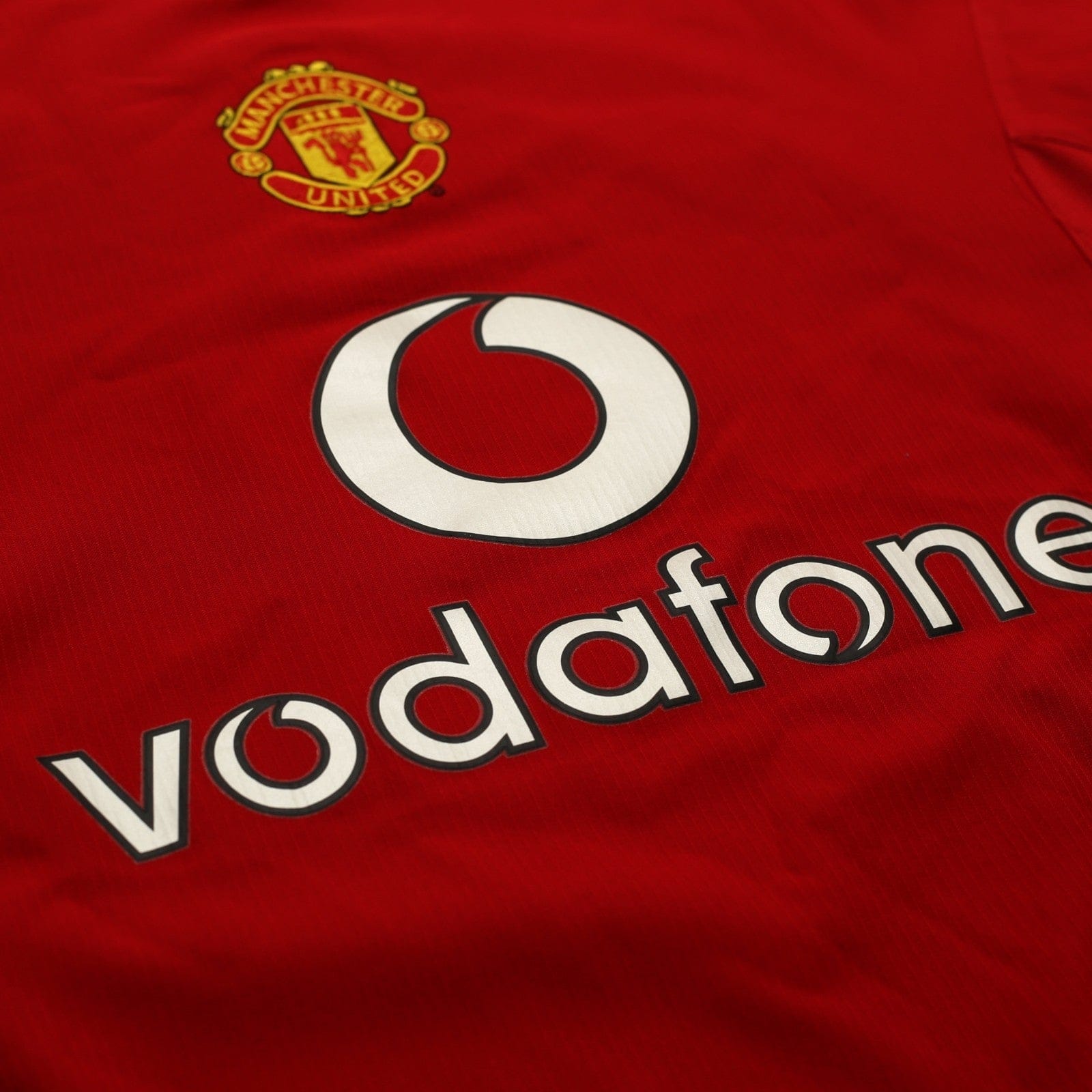2005/06 Rooney #8 Manchester United Vintage Nike Home Football Shirt (M)