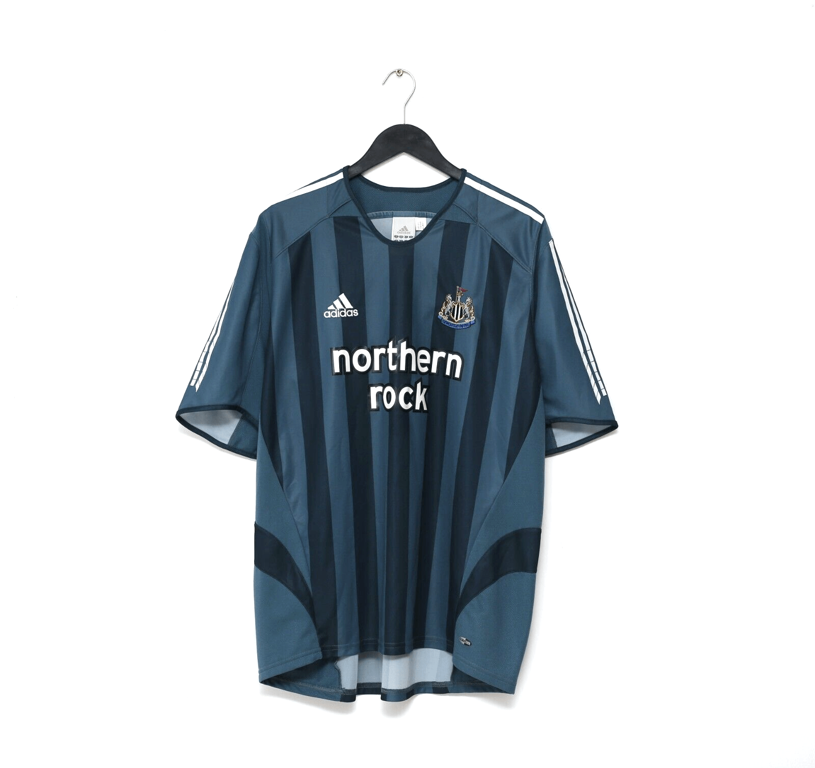 2005/06 SHEARER #9 Newcastle United Vintage adidas Away Football Shirt (XL)