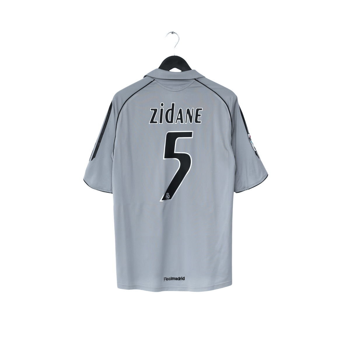2005/06 Zidane #5 Real Madrid Vintag adidas Third Football Shirt (M)