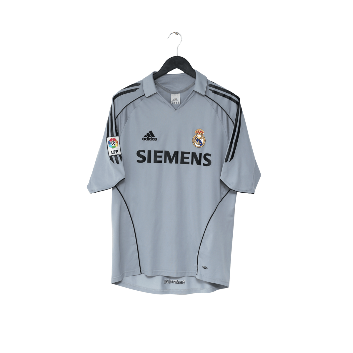 2005/06 Zidane #5 Real Madrid Vintag adidas Third Football Shirt (M)