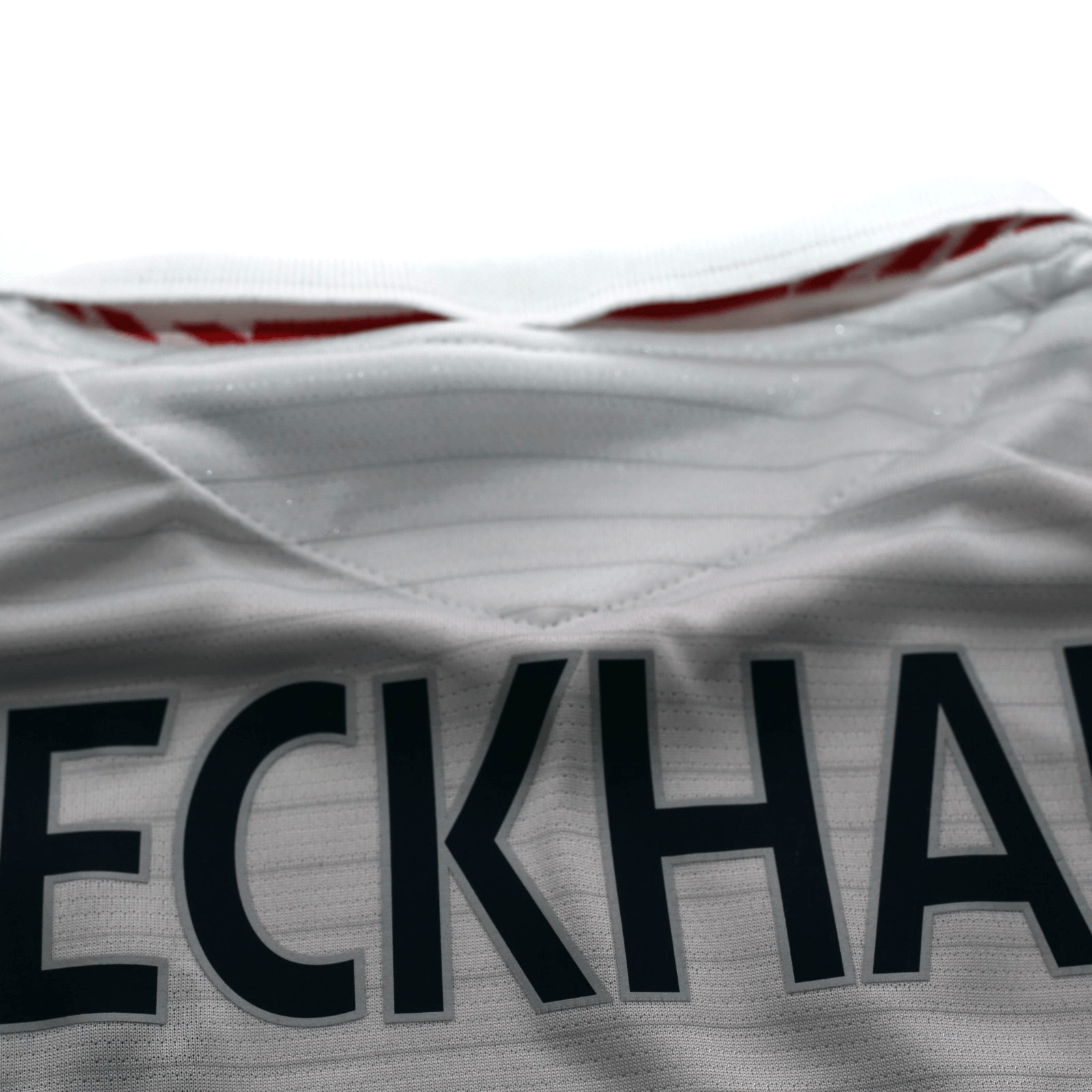 2005/07 Beckham #7 England Vintage Umbro Home Football Shirt (L) WC 2006