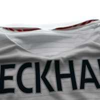 2005/07 Beckham #7 England Vintage Umbro Home Football Shirt (L) WC 2006