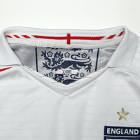 2005/07 Beckham #7 England Vintage Umbro Home Football Shirt (L) WC 2006