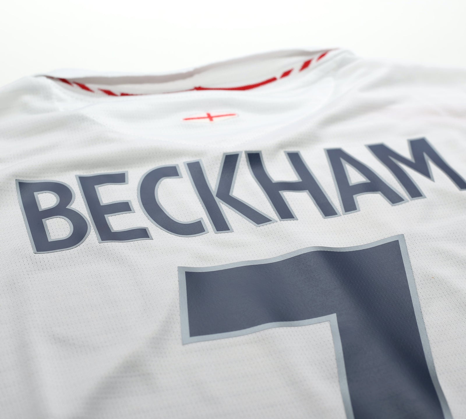 RARE England 2007-2009 football national shirt #7 Beckham