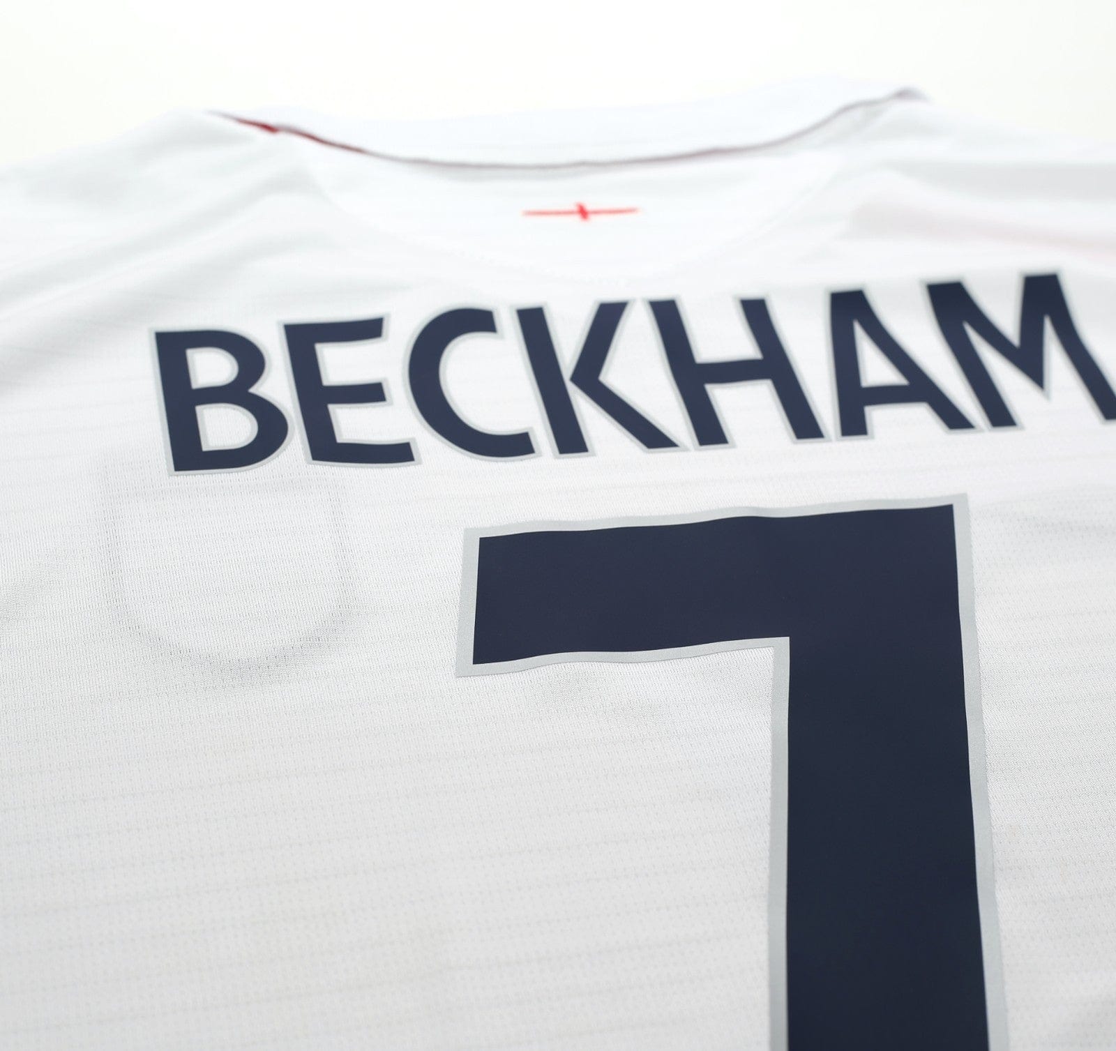 2005/07 BECKHAM #7 England Vintage Umbro Home Football Shirt (XL) WC 2006