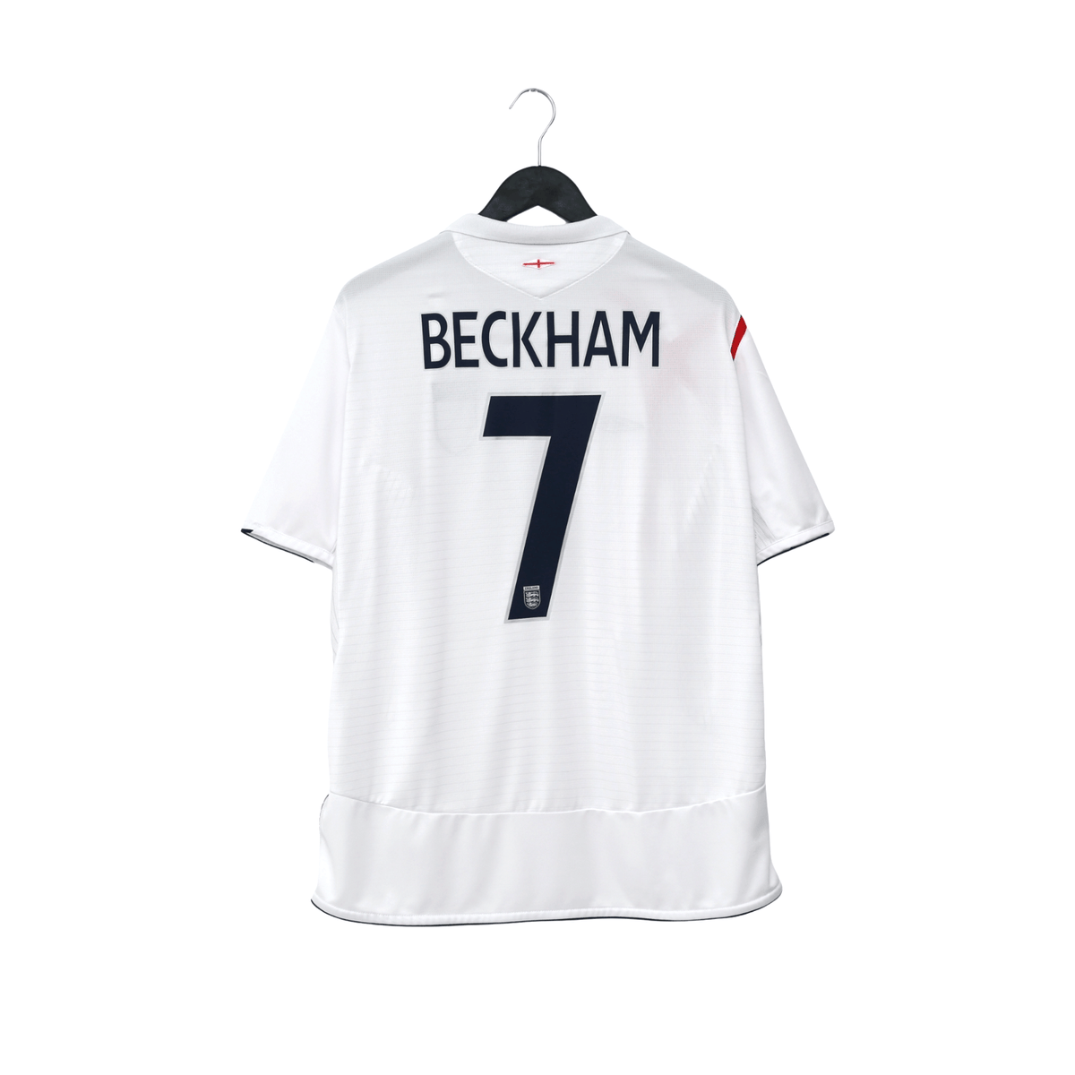 2005/07 Beckham #7 England Vintage Umbro Home Football Shirt (XL) WC 2006